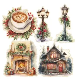 SIMPLY STATED SIMPLY STATED CHRISTMAS CHALET XL EPHEMERA