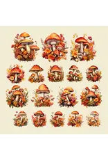 SIMPLY STATED SIMPLY STATED AUTUMN SPLENDOR MUSHROOMS EPHEMERA