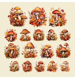 SIMPLY STATED SIMPLY STATED AUTUMN SPLENDOR MUSHROOMS EPHEMERA