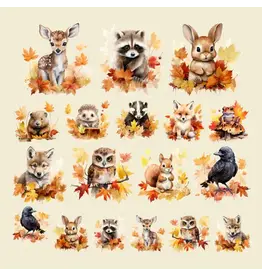 SIMPLY STATED SIMPLY STATED AUTUMN SPLENDOR CRITTERS EPHEMERA