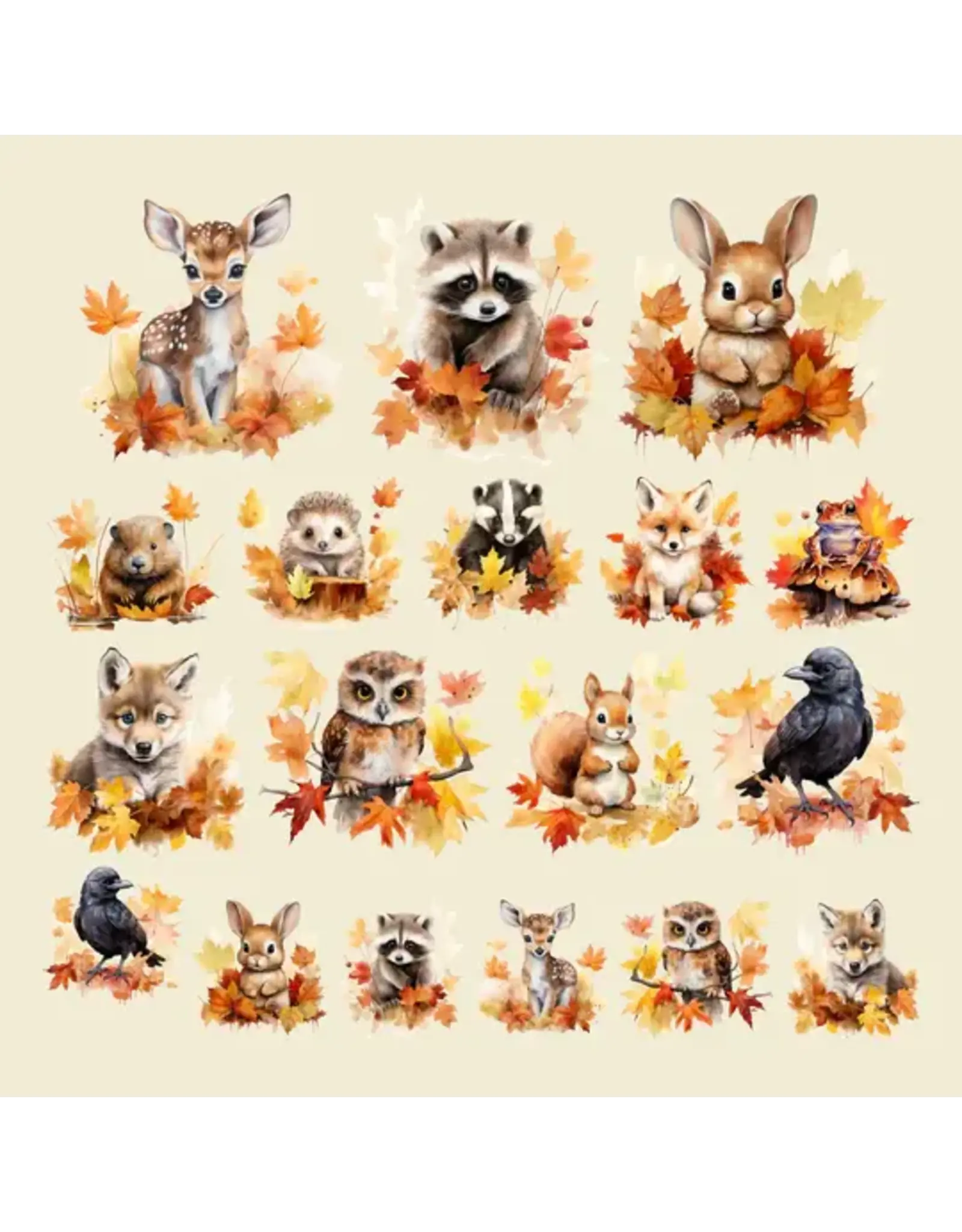 SIMPLY STATED SIMPLY STATED AUTUMN SPLENDOR CRITTERS EPHEMERA