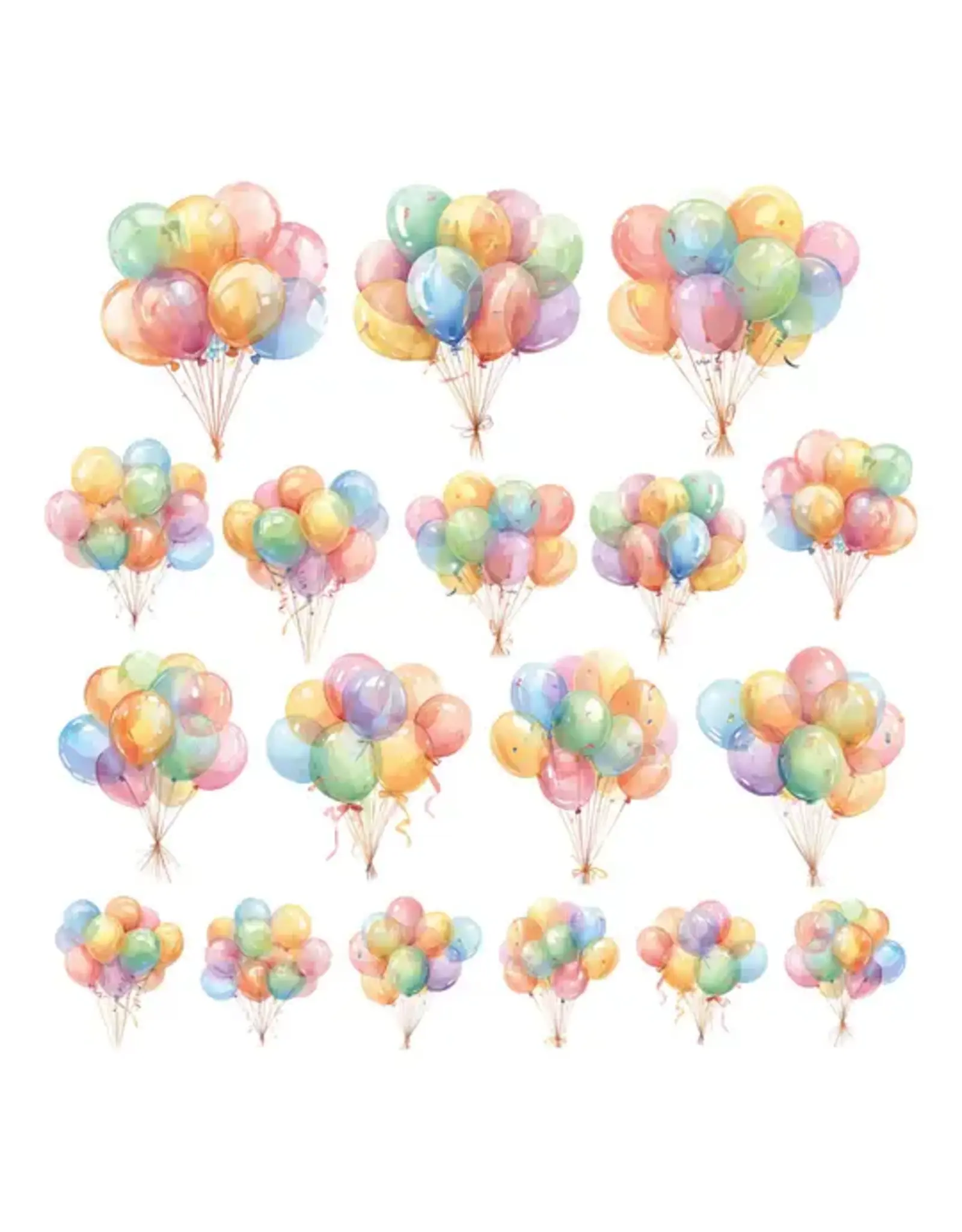 SIMPLY STATED SIMPLY STATED AGE IS JUST A NUMBER BALLOONS EPHEMERA