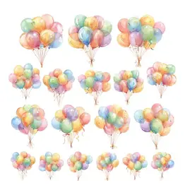 SIMPLY STATED SIMPLY STATED AGE IS JUST A NUMBER BALLOONS EPHEMERA