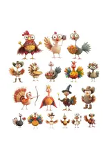 SIMPLY STATED SIMPLY STATED QUIRKY TURKEY EPHEMERA