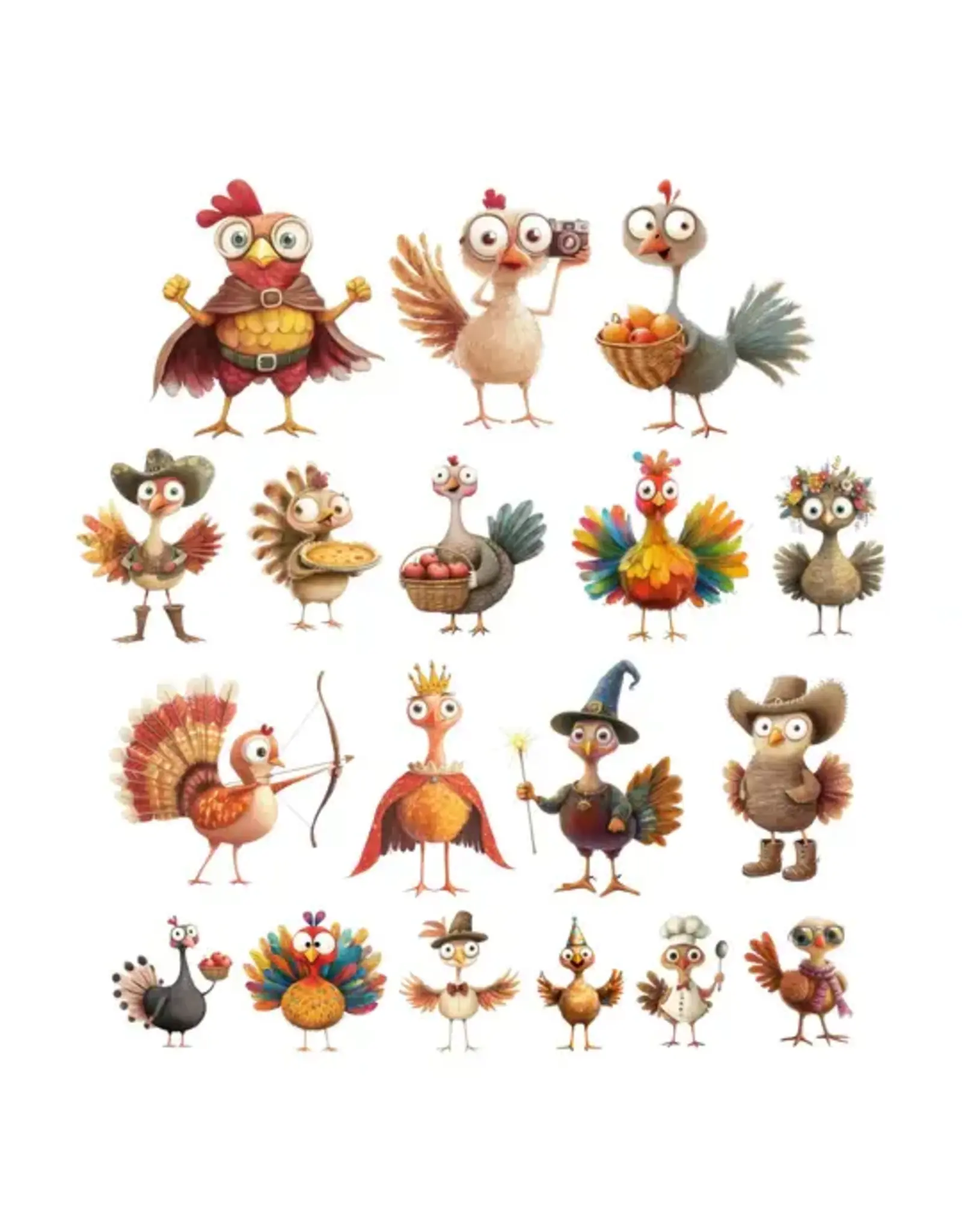 SIMPLY STATED SIMPLY STATED QUIRKY TURKEY EPHEMERA