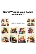SIMPLY STATED SIMPLY STATED WATERCOLOR BOOKS 12x12 PAPER PACK