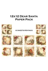 SIMPLY STATED SIMPLY STATED DEAR SANTA 12x12 PAPER PACK