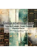 SIMPLY STATED SIMPLY STATED FOREST FAIRY TALES 12x12 PAPER PACK