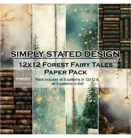 SIMPLY STATED SIMPLY STATED FOREST FAIRY TALES 12x12 PAPER PACK
