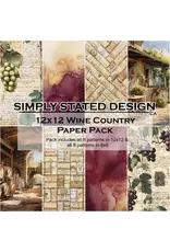 SIMPLY STATED SIMPLY STATED WINE COUNTRY 12x12 PAPER PACK