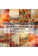 SIMPLY STATED SIMPLY STATED AUTUMN SPLENDOR 12x12 PAPER PACK