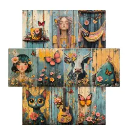 SIMPLY STATED SIMPLY STATED BEAUTIFUL HIPPIE 3.5x5 PROJECT BASE