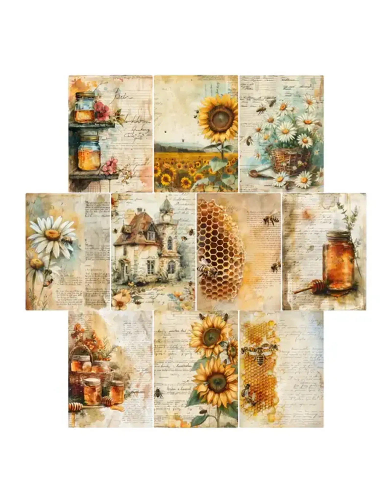 SIMPLY STATED SIMPLY STATED HONEY BEES 3.5x5 PROJECT BASE