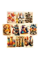 SIMPLY STATED SIMPLY STATED QUIRKY ANIMALS 3.5x5 PROJECT BASE