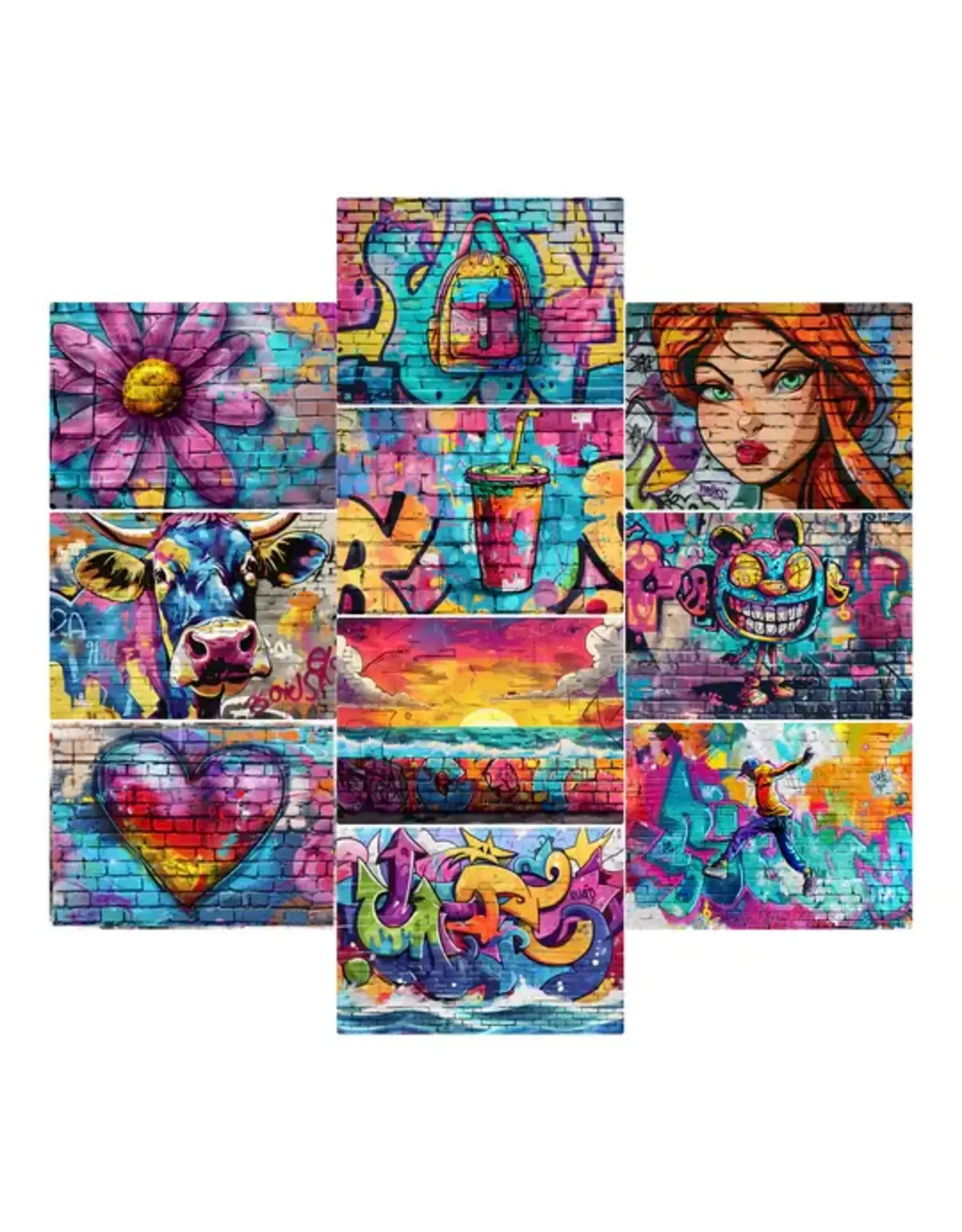 SIMPLY STATED SIMPLY STATED GRAFFITI 3.5x5 PROJECT BASE