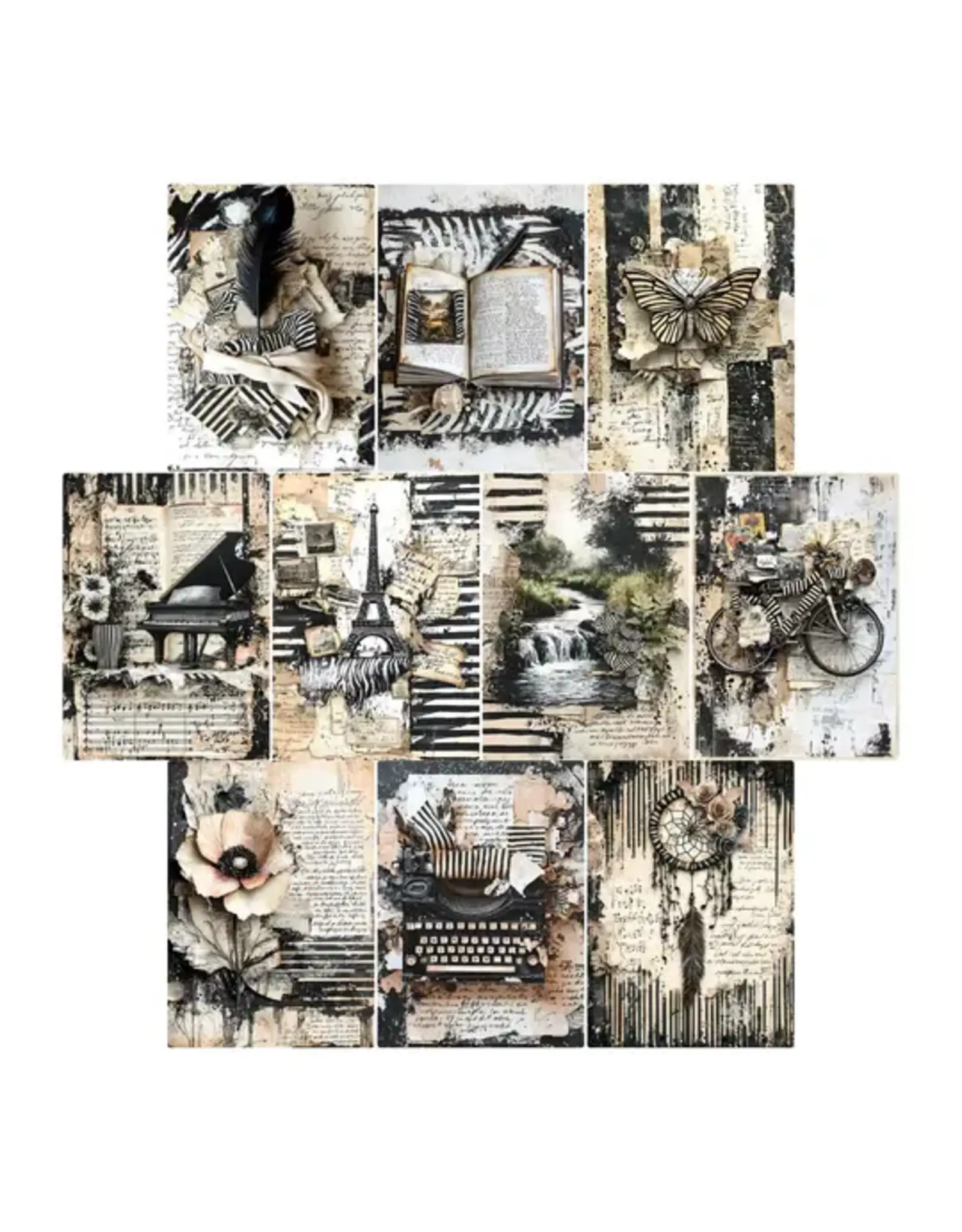 SIMPLY STATED SIMPLY STATED ZEBRA STRIPE 3.5x5 PROJECT BASE