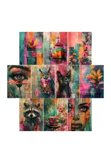 SIMPLY STATED SIMPLY STATED VIBRANT COLLAGE 3.5x5 PROJECT BASE