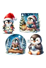 SIMPLY STATED SIMPLY STATED CHRISTMAS PENGUINS XL EPHEMERA