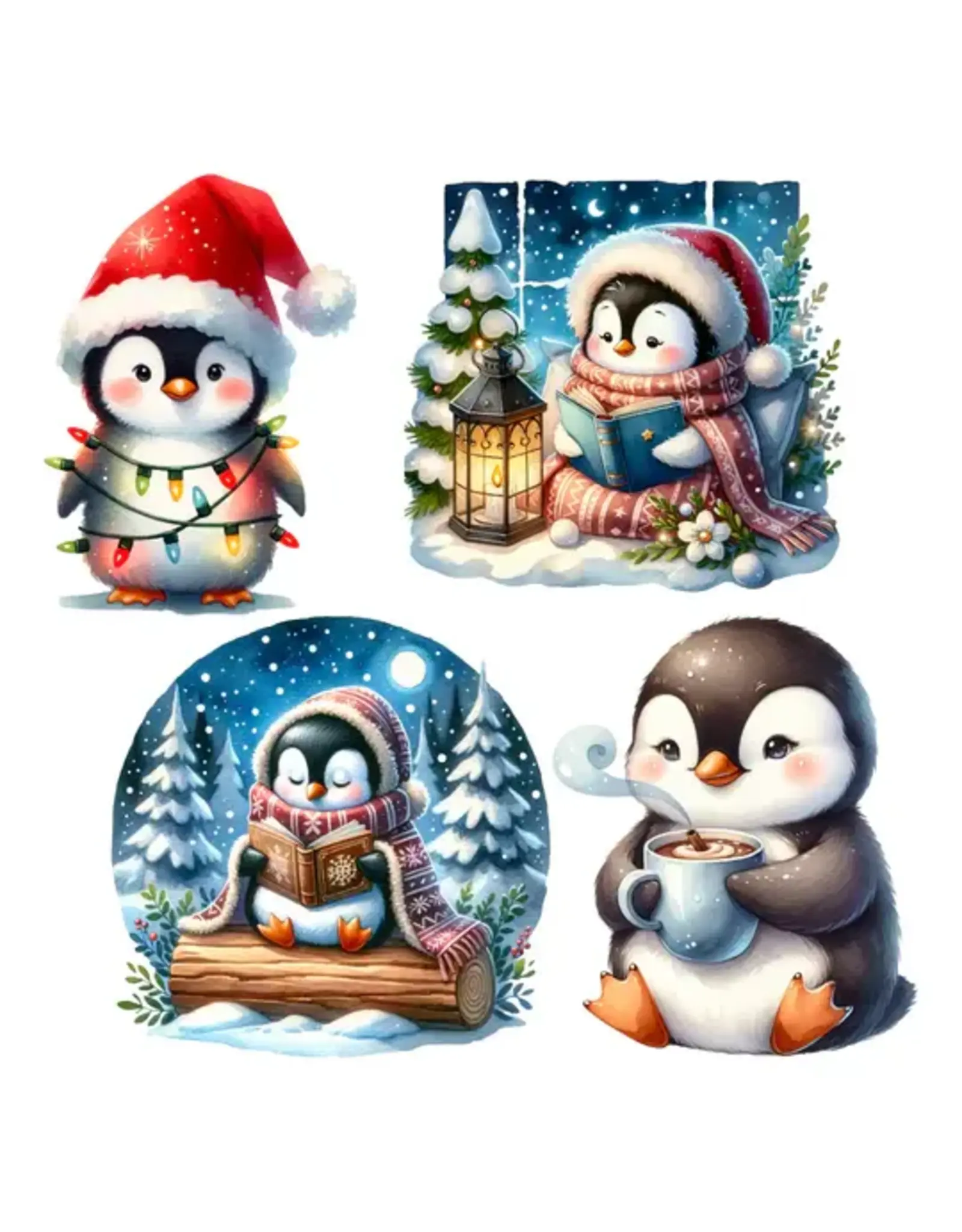 SIMPLY STATED SIMPLY STATED CHRISTMAS PENGUINS XL EPHEMERA