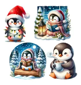 SIMPLY STATED SIMPLY STATED CHRISTMAS PENGUINS XL EPHEMERA