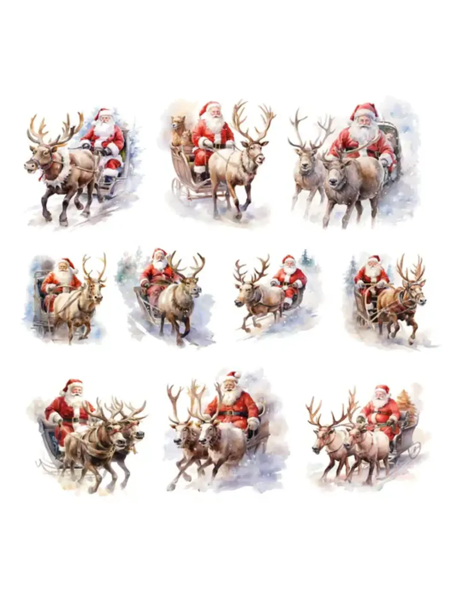 SIMPLY STATED SIMPLY STATED SANTA SLEIGHS EPHEMERA