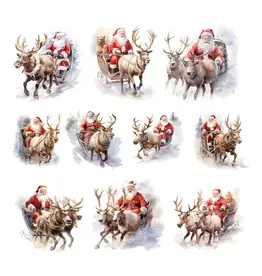 SIMPLY STATED SIMPLY STATED SANTA SLEIGHS EPHEMERA