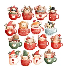 SIMPLY STATED SIMPLY STATED CHRISTMAS COFFEE CUPS EPHEMERA