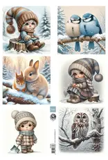 MARIANNE DESIGNS MARIANNE DESIGN DREAMY WINTER BY FAIRYBELLS