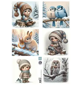 MARIANNE DESIGNS MARIANNE DESIGN DREAMY WINTER BY FAIRYBELLS