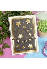 HUNKYDORY CRAFTS LTD. HUNKYDORY MOONSTONE BANNER BUNTING ALPHABET & NUMBERS DIE SET