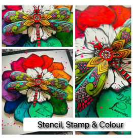TRACY SCOTT CLASS STENCIL, STAMP & COLOR COLOR NOV 8 2025 17h30 - 21h30