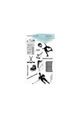 DIY & CIE DIY & CIE SUR LA GLACE CLEAR STAMP SET