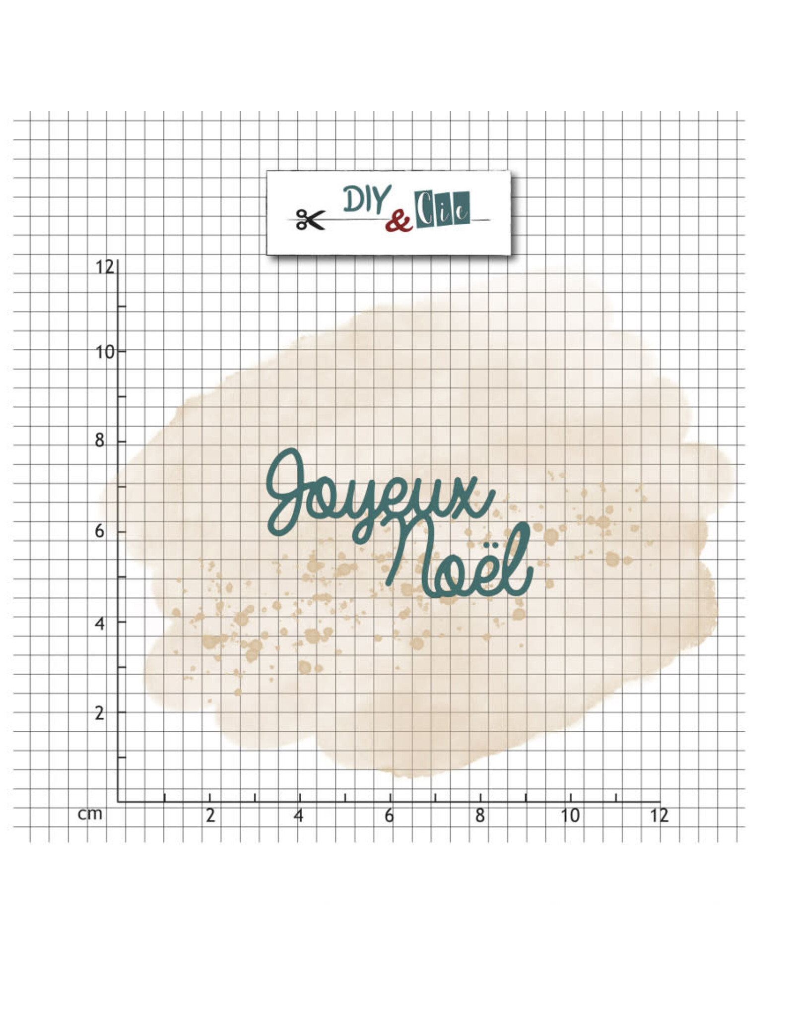 DIY & CIE DIY & CIE JOYEUX NOËL DIE