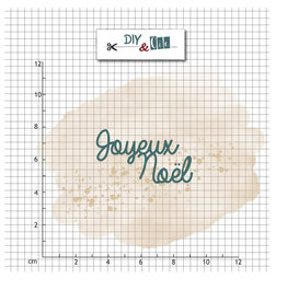DIY & CIE DIY & CIE JOYEUX NOËL DIE