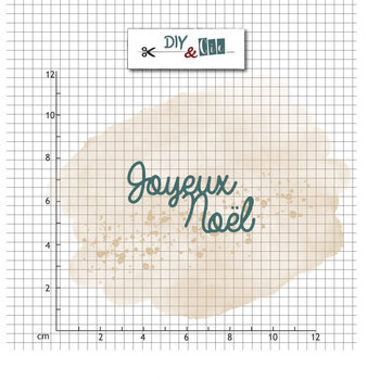 DIY & CIE DIY & CIE JOYEUX NOËL DIE