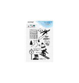 DIY & CIE DIY & CIE TOUT SCHUSS CLEAR STAMP SET