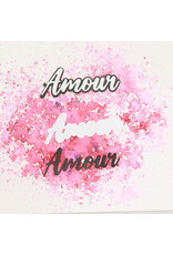 DIY & CIE DIY & CIE AMOUR CLEAR STAMP & DIE SET