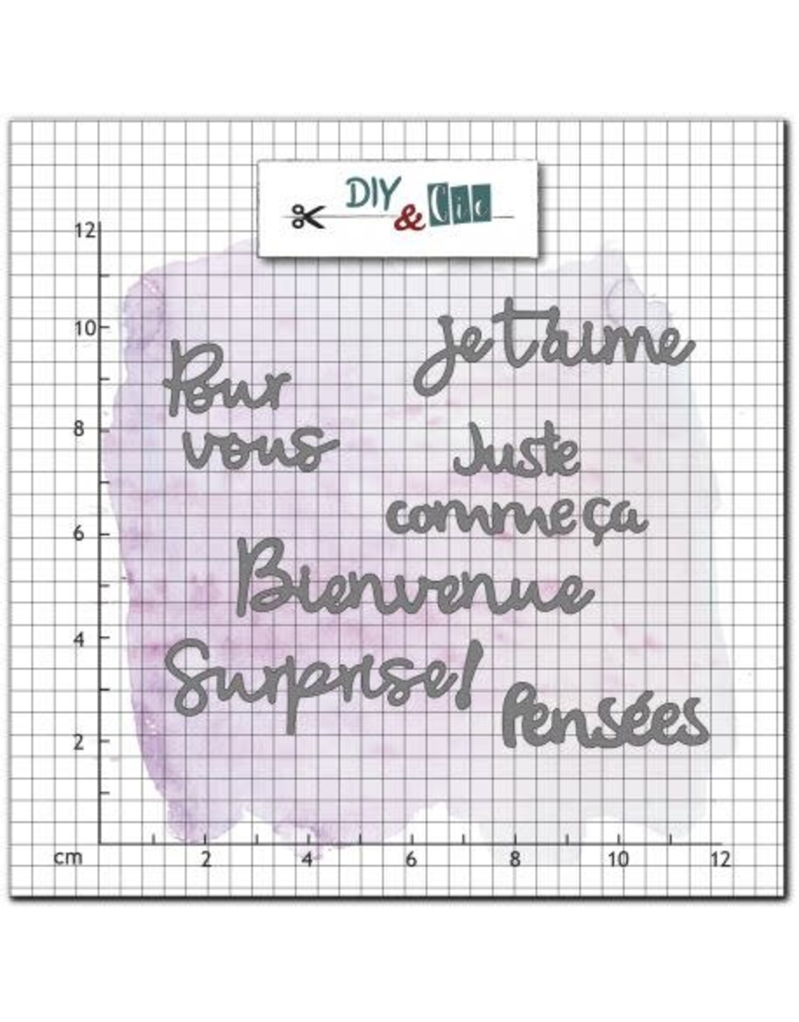 DIY & CIE DIY & CIE CARTERIE #3 DIE SET