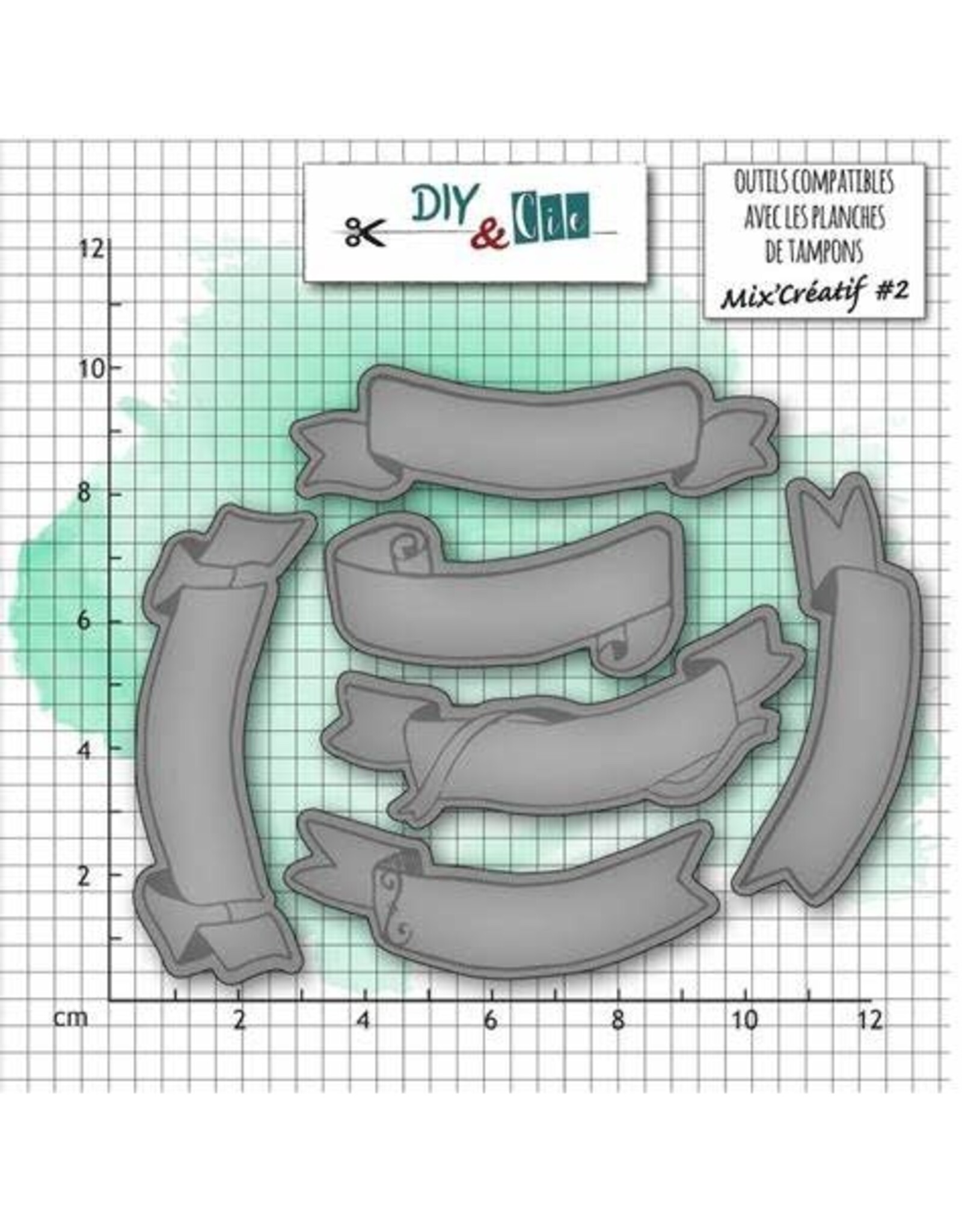 DIY & CIE DIY & CIE MIX CREATIF #2 DIE BANNIERES