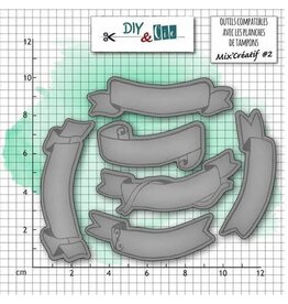 DIY & CIE DIY & CIE MIX CREATIF #2 DIE BANNIERES