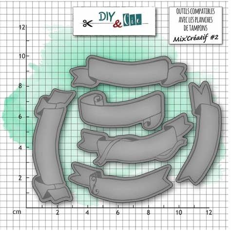 DIY & CIE DIY & CIE MIX CREATIF #2 DIE BANNIERES