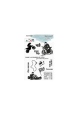DIY & CIE DIY & CIE SUR LE CIRCUIT CLEAR STAMP SET
