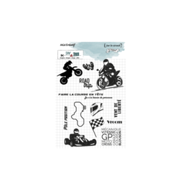 DIY & CIE DIY & CIE SUR LE CIRCUIT CLEAR STAMP SET
