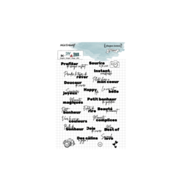 DIY & CIE DIY & CIE CHAQUE INSTANT CLEAR STAMP SET