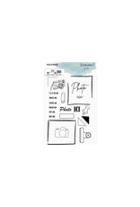 DIY & CIE DIY & CIE TAILLES DE PHOTO CLEAR STAMP SET