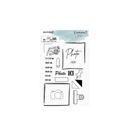 DIY & CIE DIY & CIE TAILLES DE PHOTO CLEAR STAMP SET