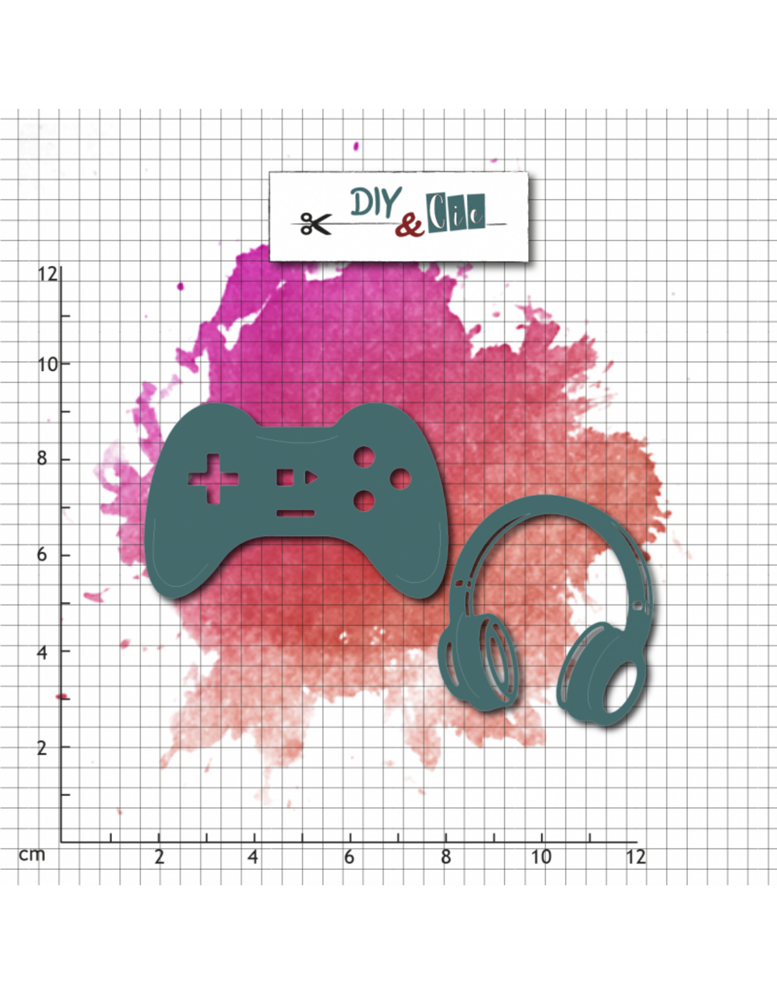 DIY & CIE DIY & CIE MANETTE/DUO GAMER DIE SET