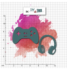 DIY & CIE DIY & CIE MANETTE/DUO GAMER DIE SET