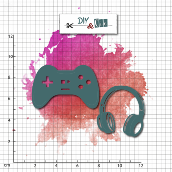 DIY & CIE DIY & CIE MANETTE/DUO GAMER DIE SET