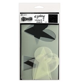 RANGER DYLUSIONS DYALOG STENCIL MASK IT 5X8